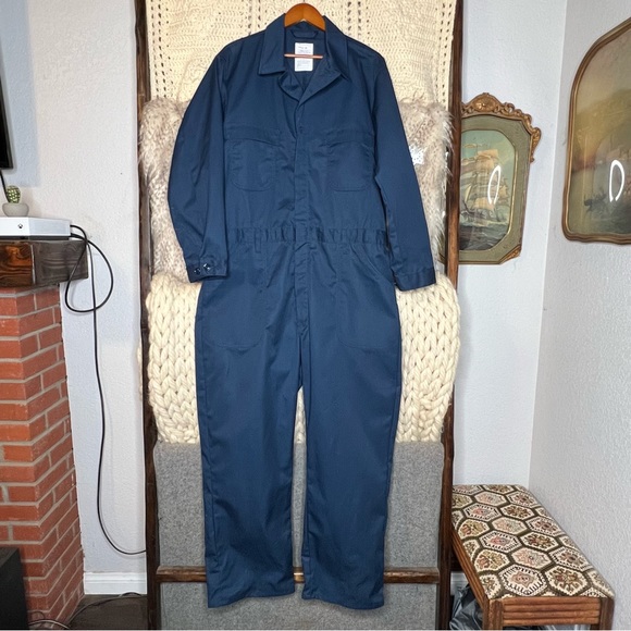 U.S. Navy Blue Coveralls Uniform - Picture 1 of 4